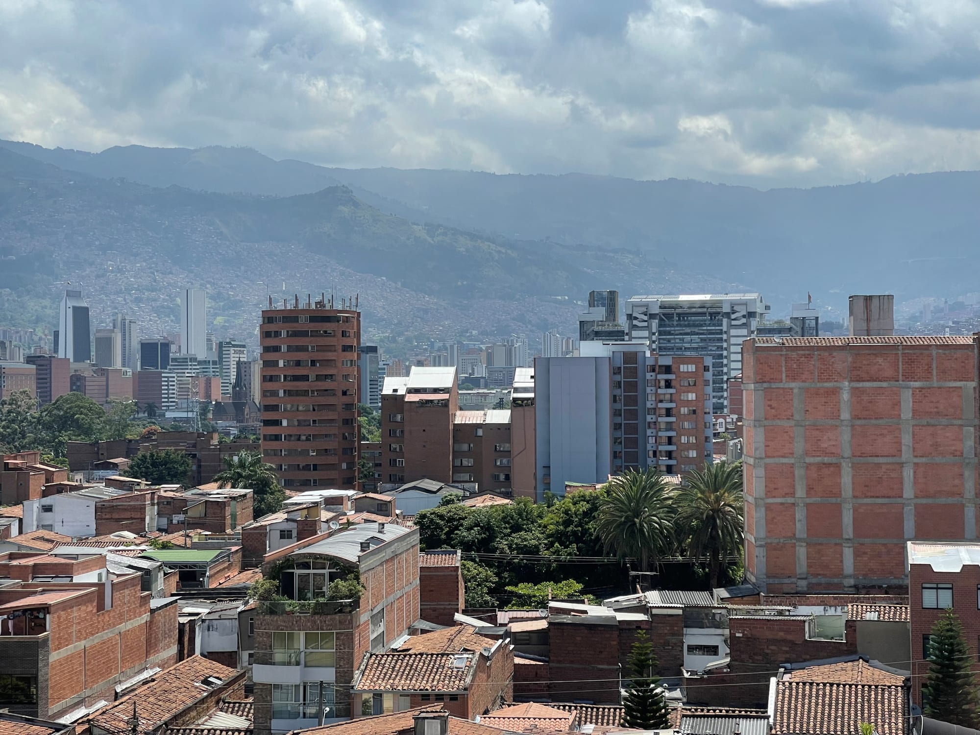 Medellín from above